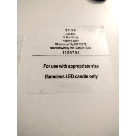 Mirror Candle Stand for LED Candles Only 3 in Lot Wedding Birthday Reception - Picture 10 of 11